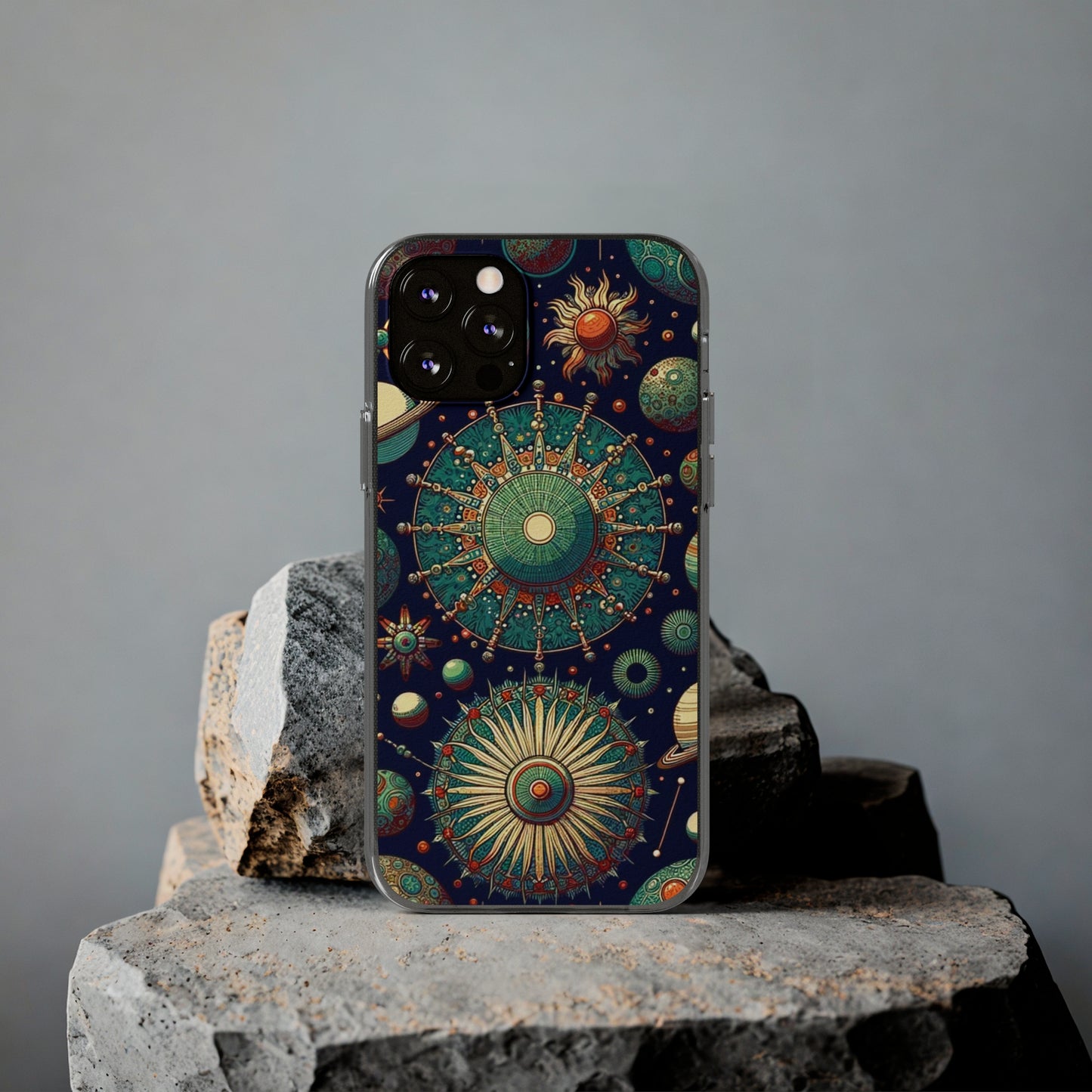 "space in my dreams" silicon phone case